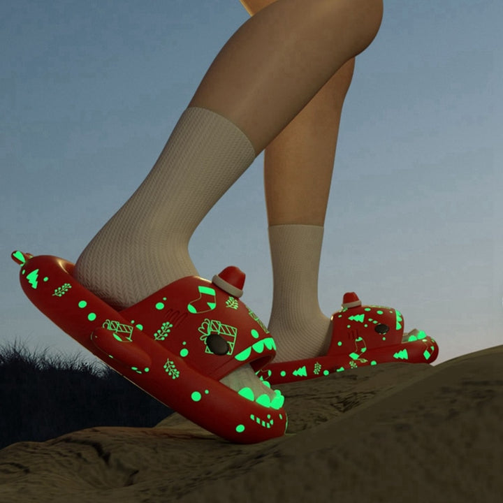 Luminous Shark Slippers
